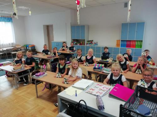 Pierwsze dni uczniów klasy 1A w szkole 2018